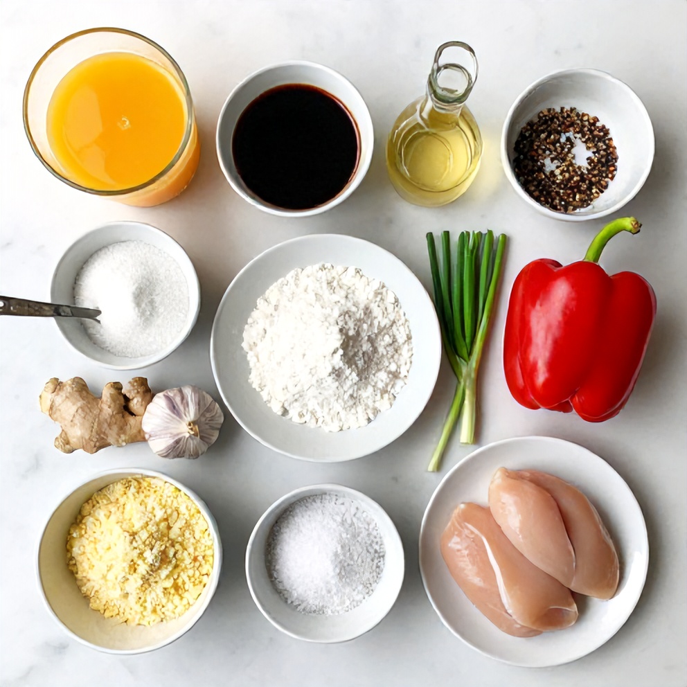 Orange Chicken Ingredients
