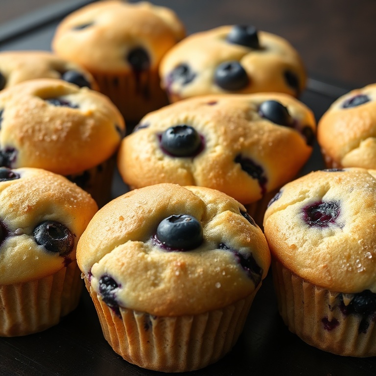blueberry cream cheese muffins