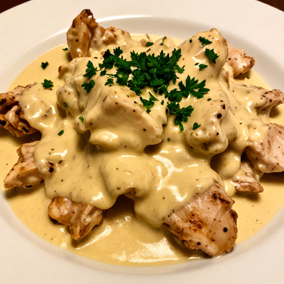 Cajun Butter Chicken with Creamy Sauce