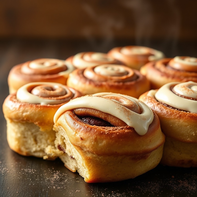 chai spiced cinnamon rolls