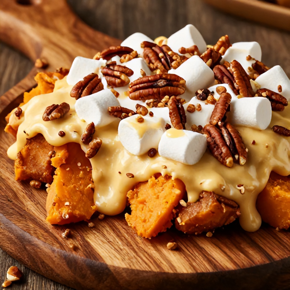 Plated Classic Sweet Potato Casserole