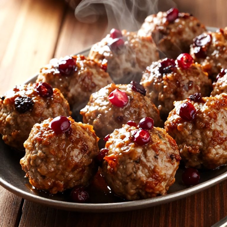 cranberry meatballs