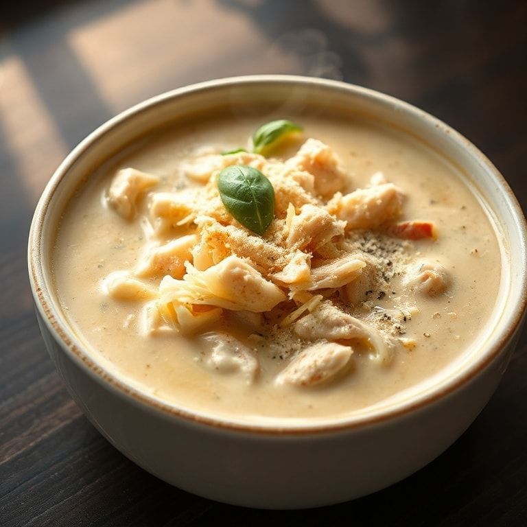 creamy chicken parmesan soup