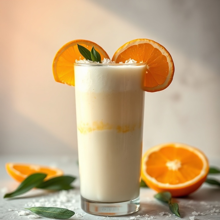 Creamy Coconut Orange Smoothie