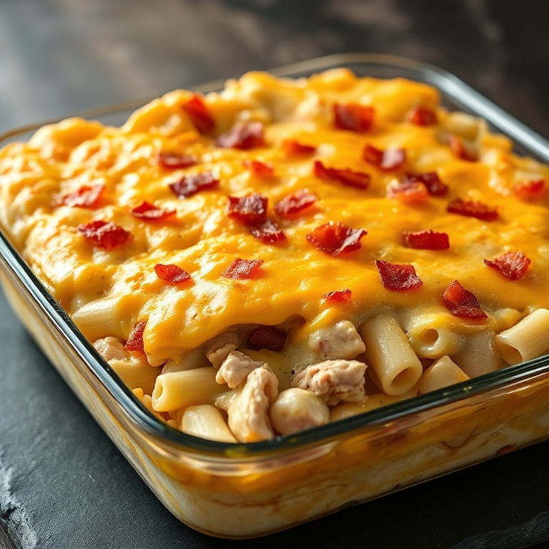 creamy crack chicken casserole