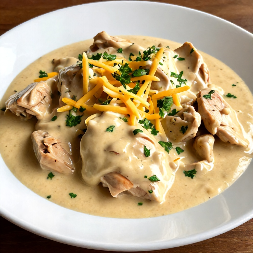 Creamy Crockpot Marry Me Chicken Final Dish