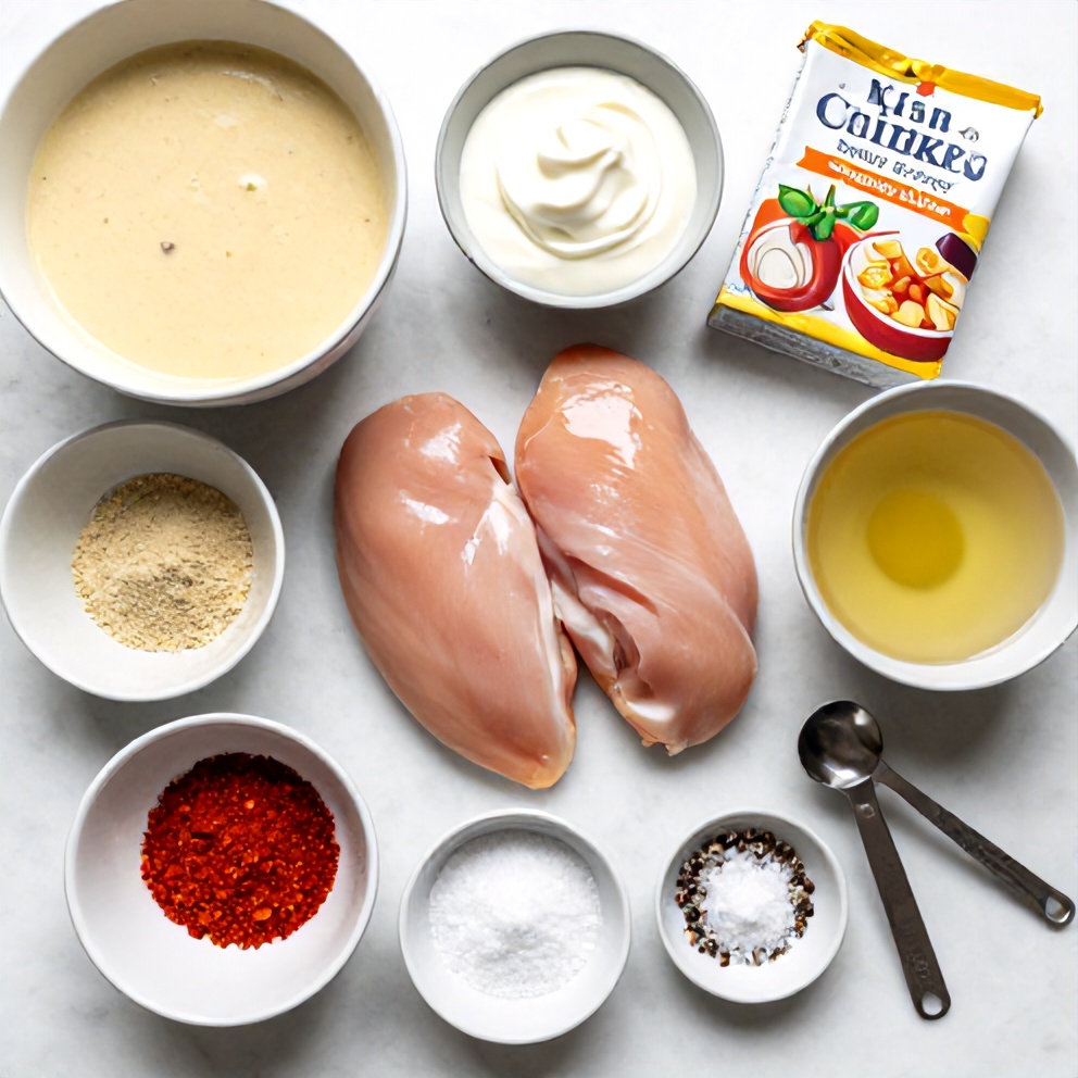 Creamy Crockpot Marry Me Chicken Ingredients
