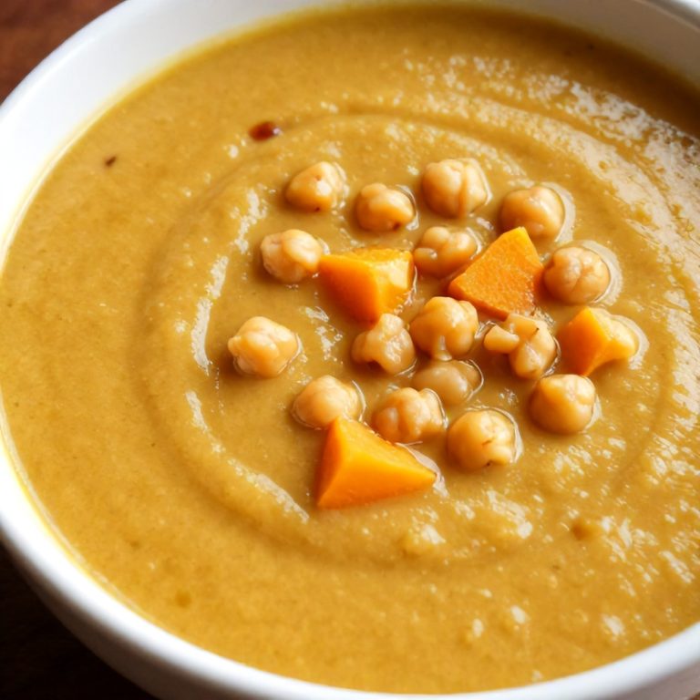 Creamy Moroccan Sweet Potato Soup