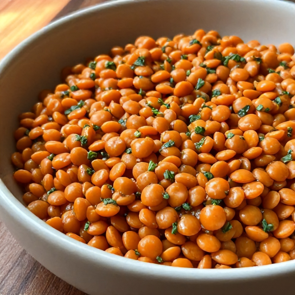 Creamy Sundried Tomato Lentils