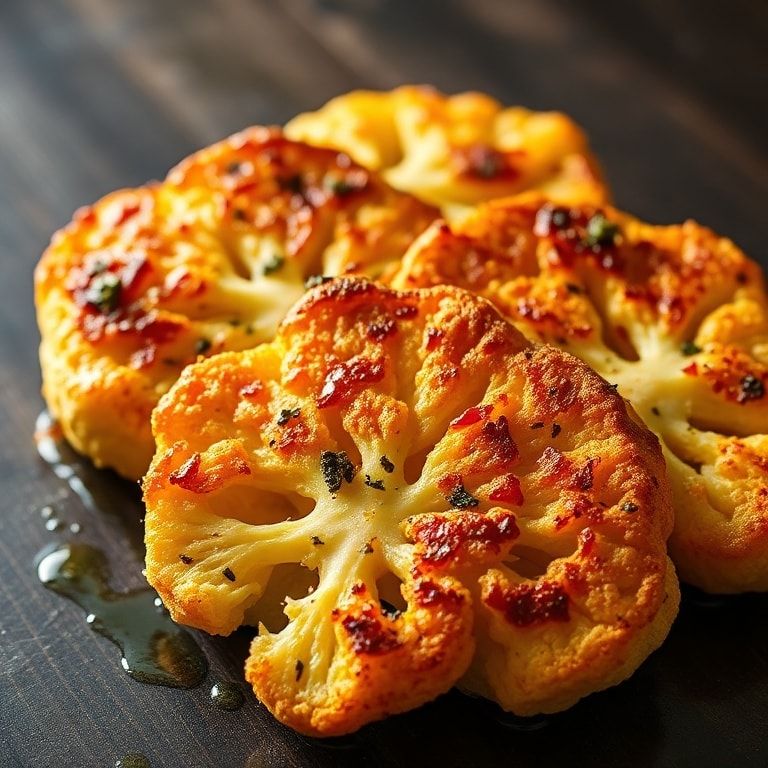 crispy baked cauliflower steaks