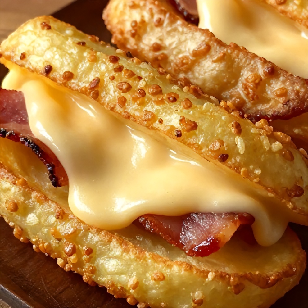 crispy cheesy potato skins
