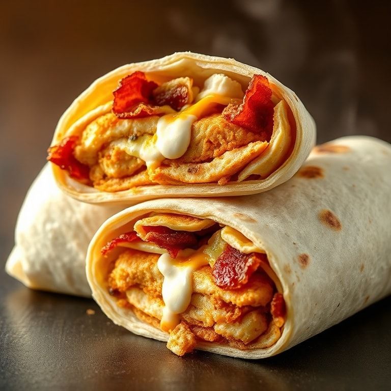 crispy chicken bacon ranch wraps