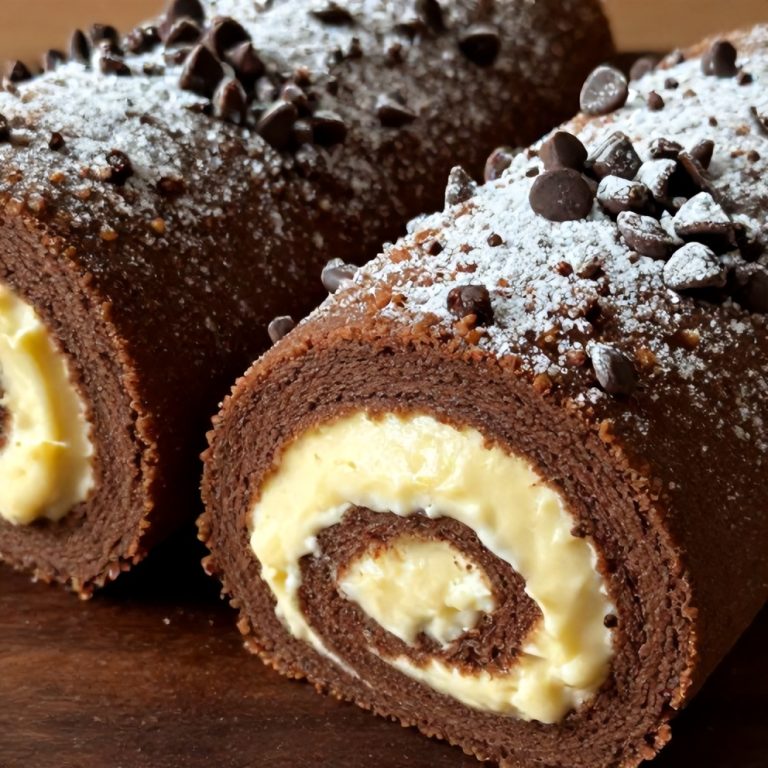 Crispy Chocolate Rolls