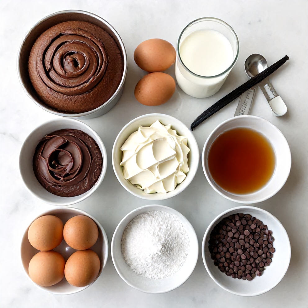 Chocolate Rolls Ingredients