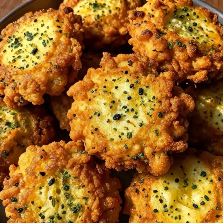 Crispy Dill Pickle Fritters