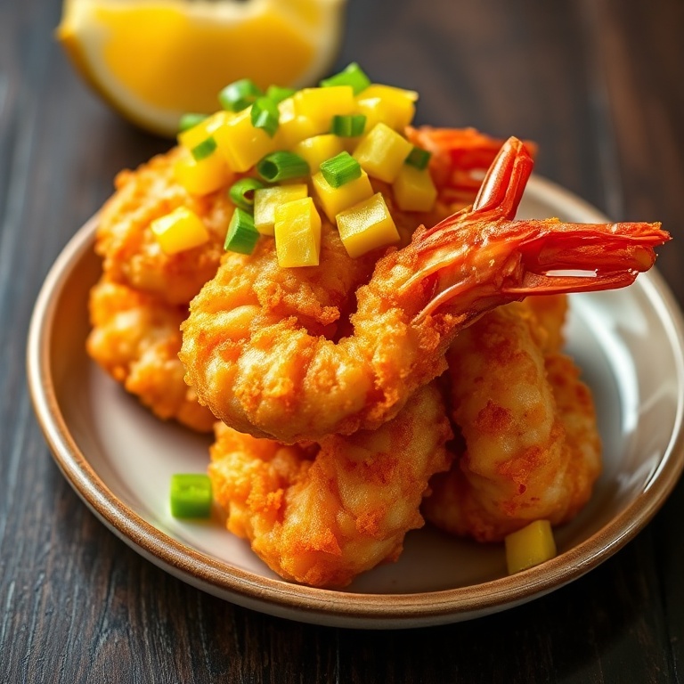 Crispy Firecracker Shrimp