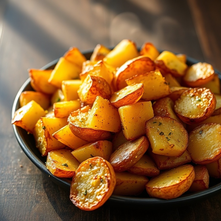 crispy Greek lemon potatoes oven roasted