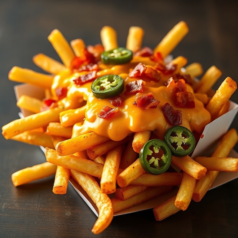 Crispy Loaded Dirty Fries