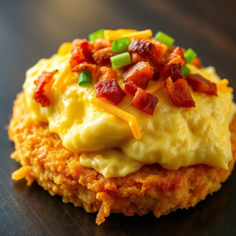 Crispy Loaded Hash Browns