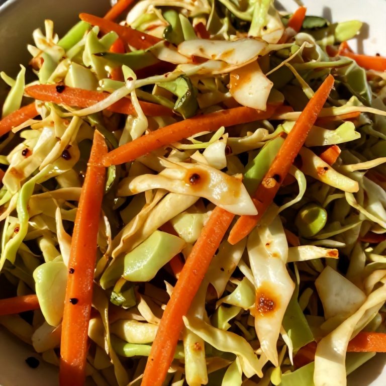 Sweet and Spicy Pickle Slaw