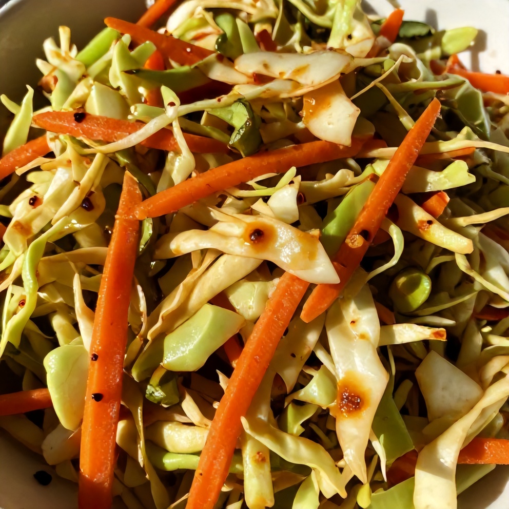 Sweet and Spicy Pickle Slaw