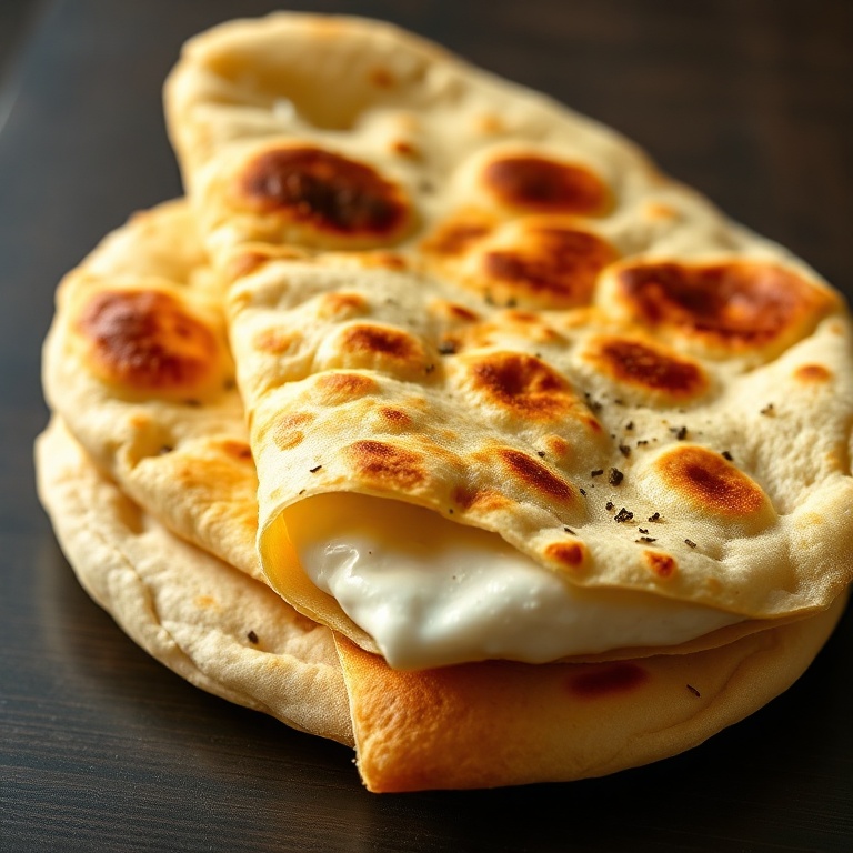 Easy 2 Ingredient Greek Yogurt Naan
