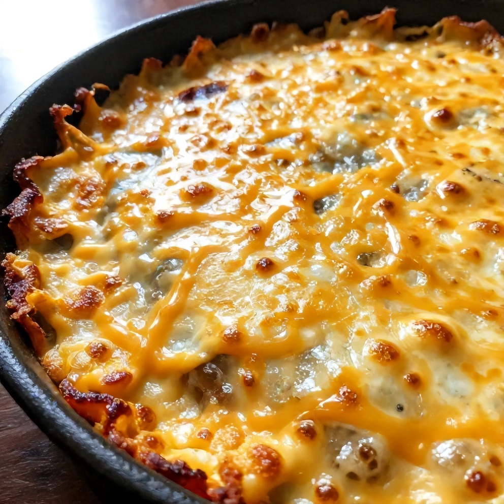 Amish hamburger steak bake