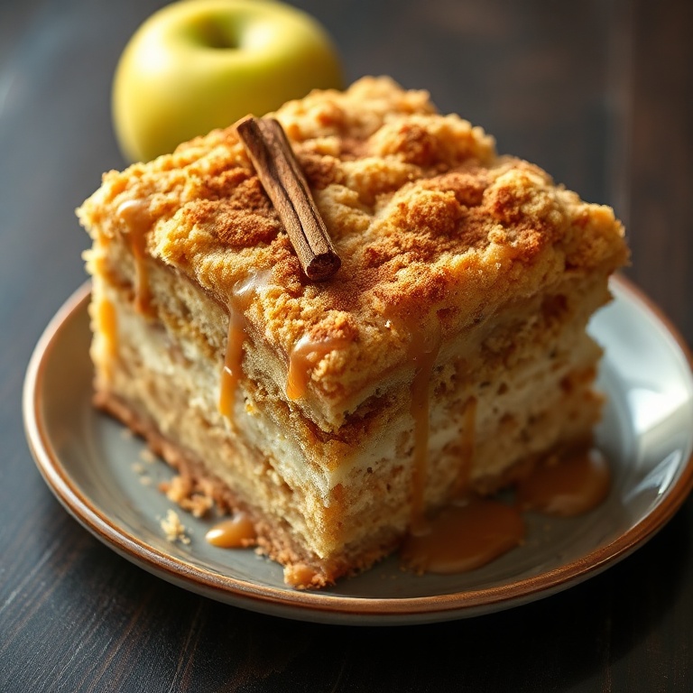 easy apple crumb cake