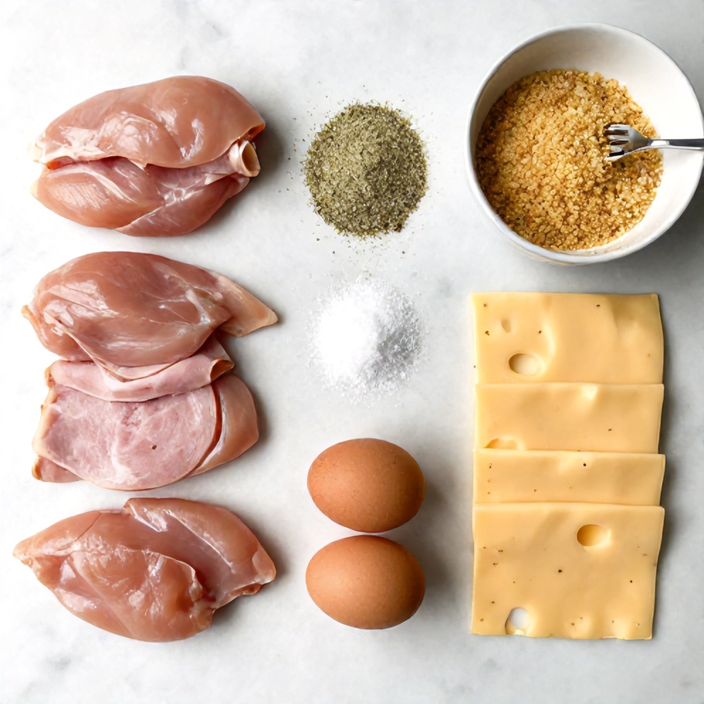 Raw Ingredients for Chicken Roll Ups