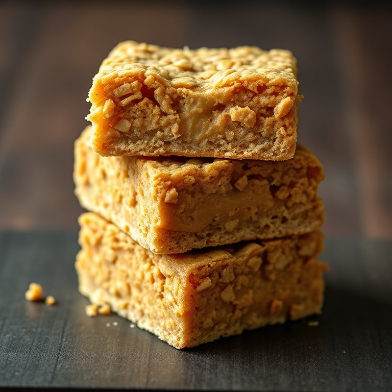 easy banana peanut butter oatmeal bars