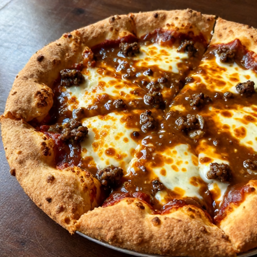 Easy Biscuits and Sausage Gravy Breakfast Pizza