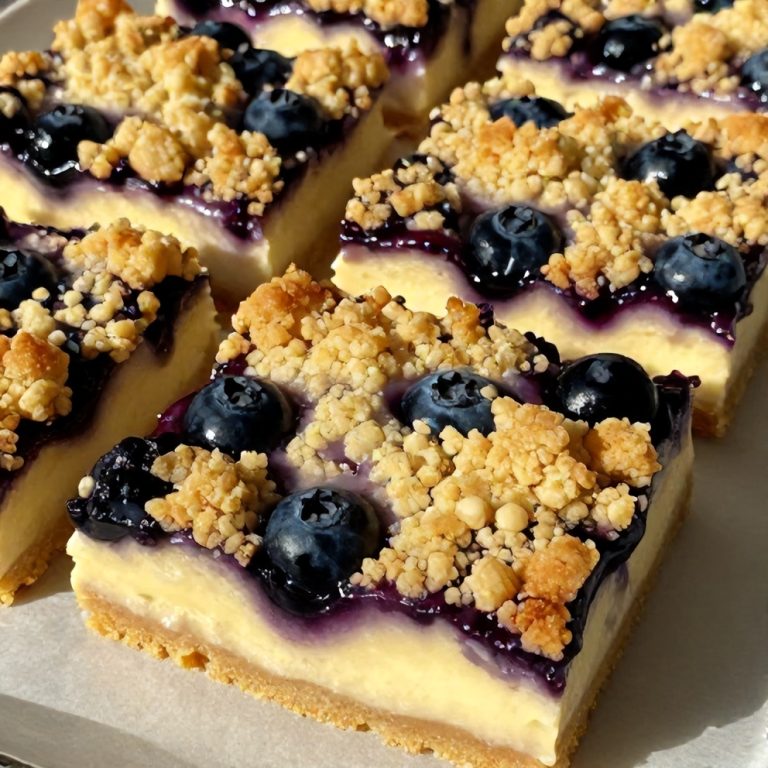 Easy Blueberry Cream Cheese Bars