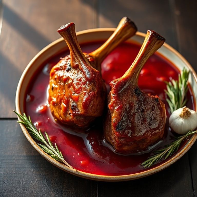 Easy Braised Lamb Shanks