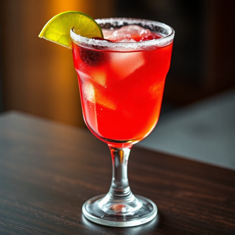 Easy Cherry Coke Margarita
