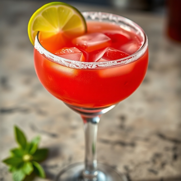 Easy Cherry Coke Margarita for Summer