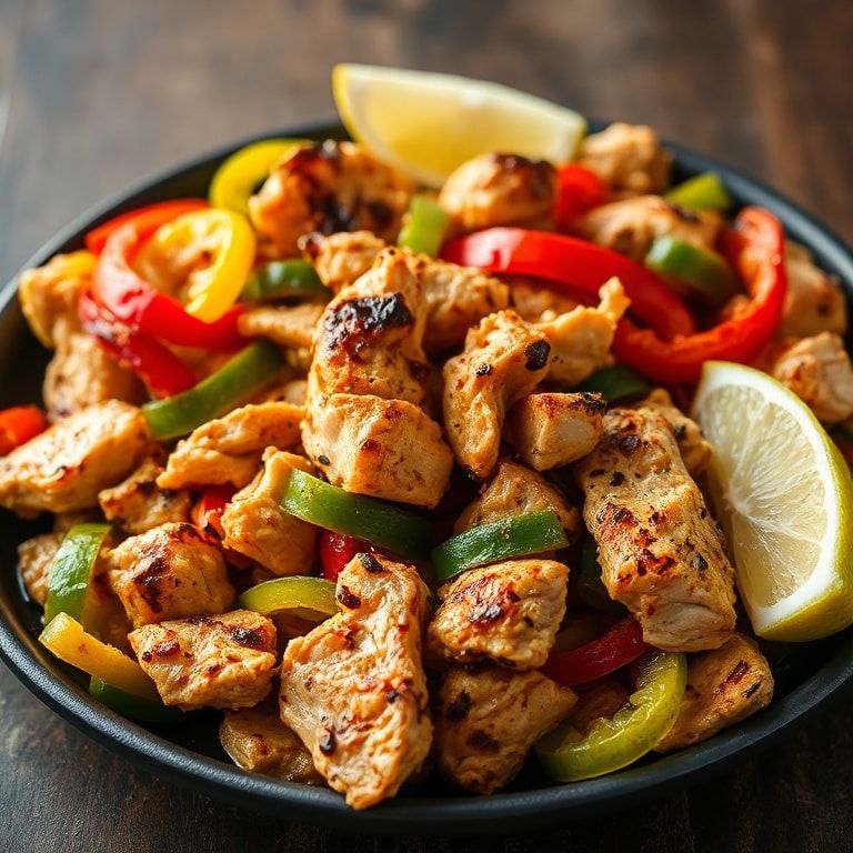 easy chicken fajitas recipe