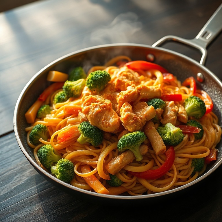 Easy Chicken Lo Mein
