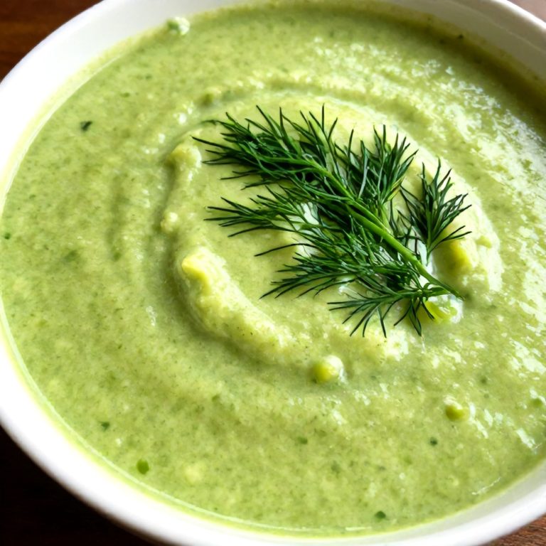 Easy Chilled Cucumber Avocado Soup