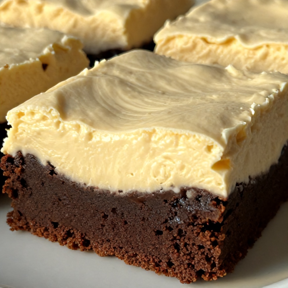 Easy Chocolate Mousse Brownies