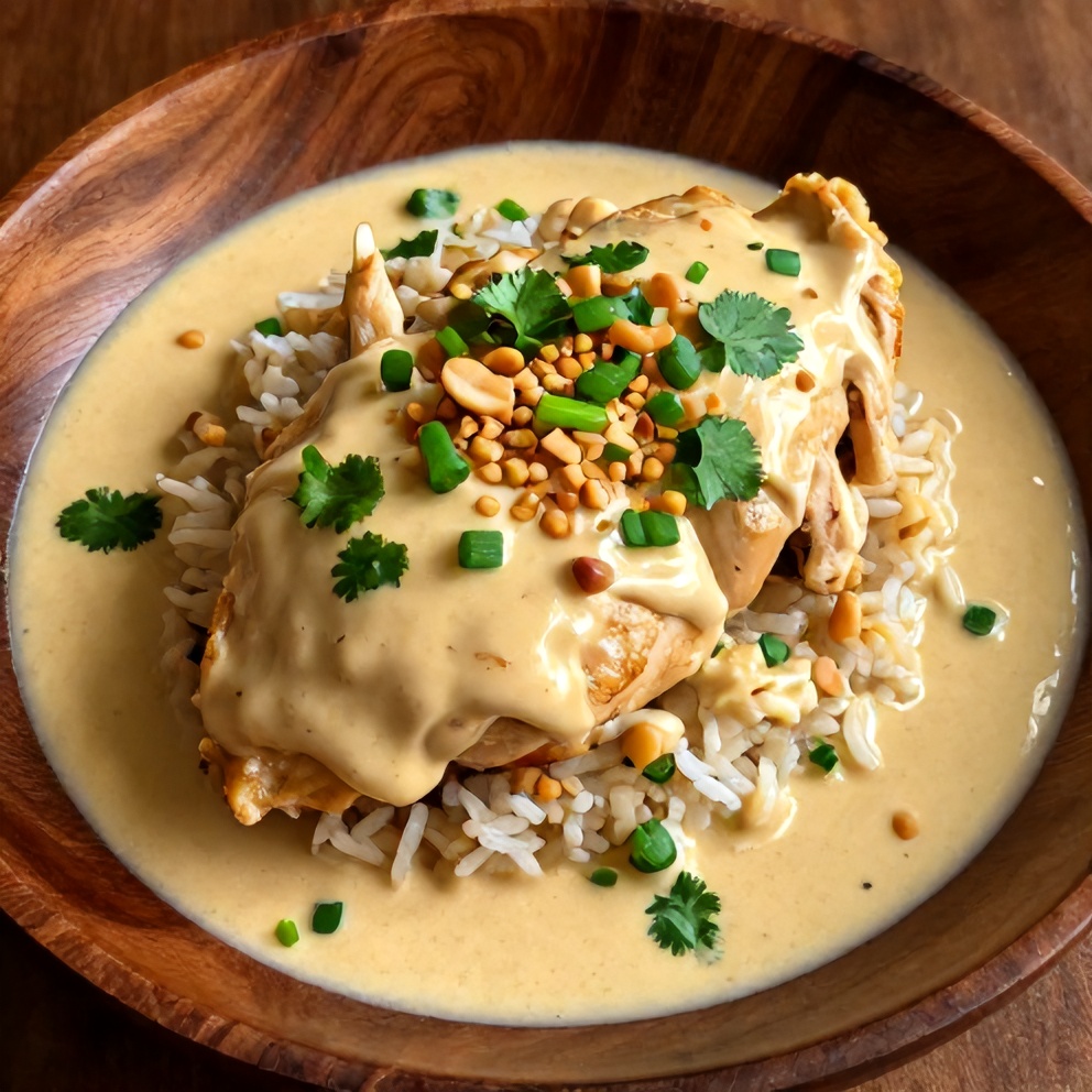 Coconut Chicken with Creamy Tangy Sauce