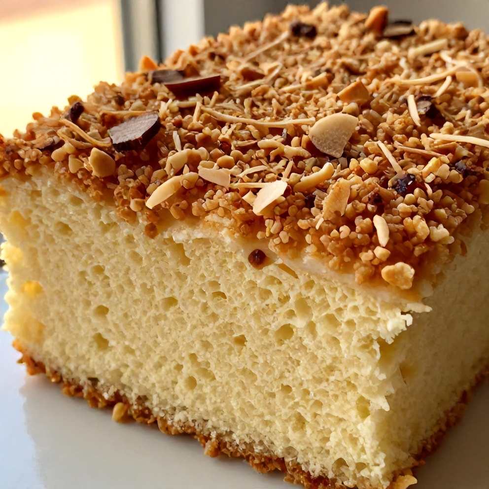 Easy Coconut Milk Snack Cake
