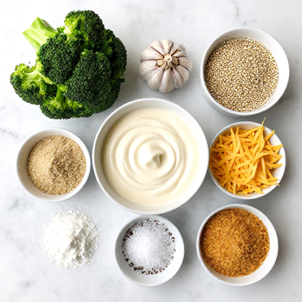 Broccoli Quinoa Bake Ingredients