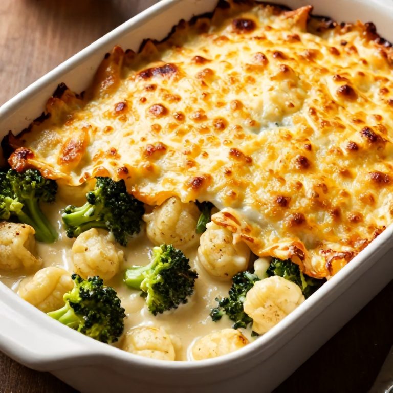 Easy Gnocchi Broccoli Bake