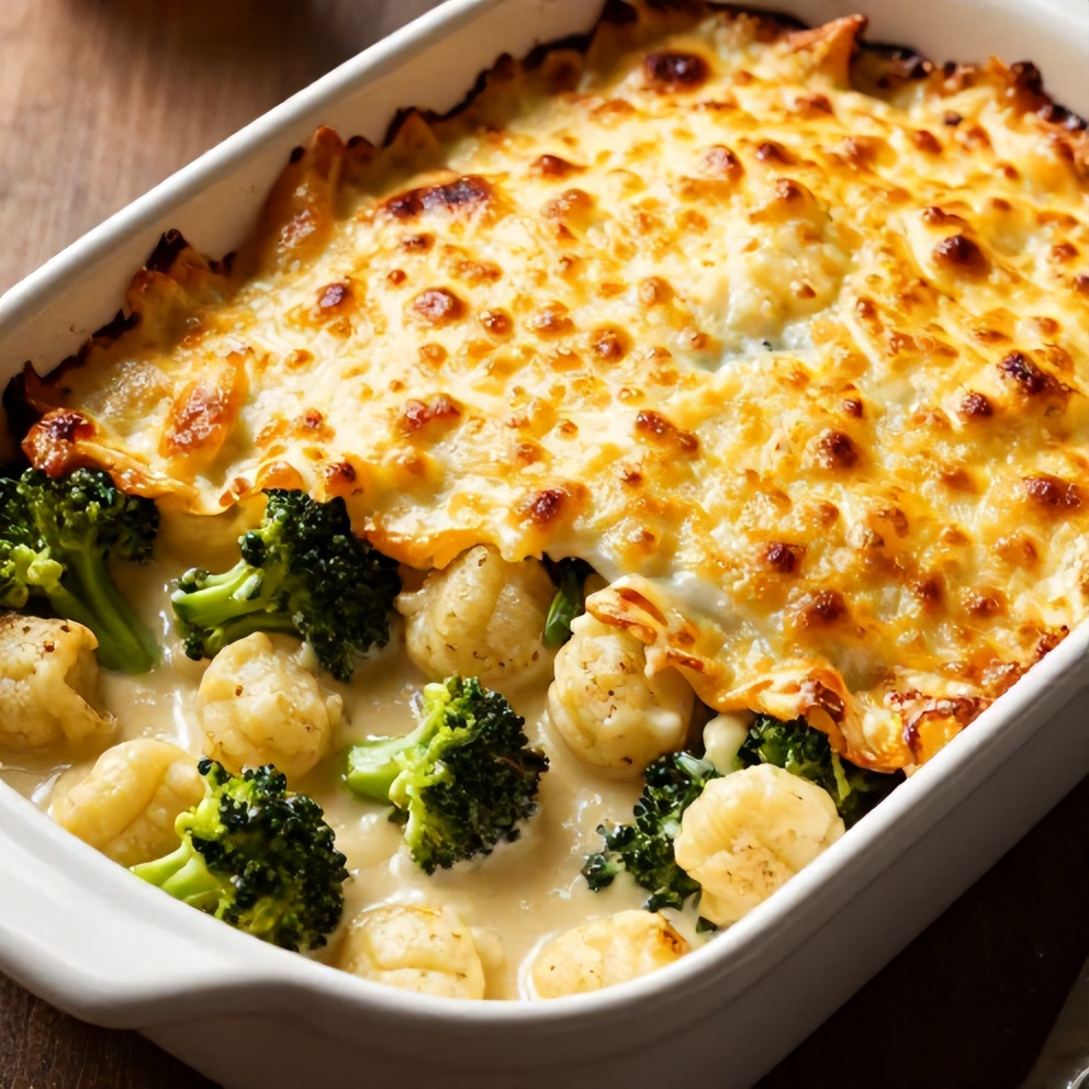 Easy Gnocchi Broccoli Bake