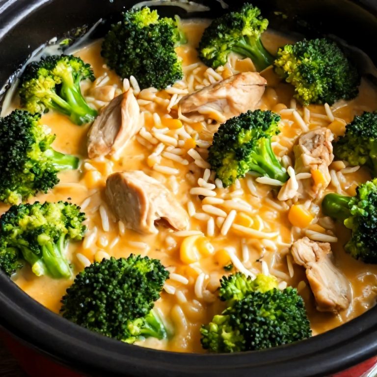 crockpot broccoli cheddar chicken