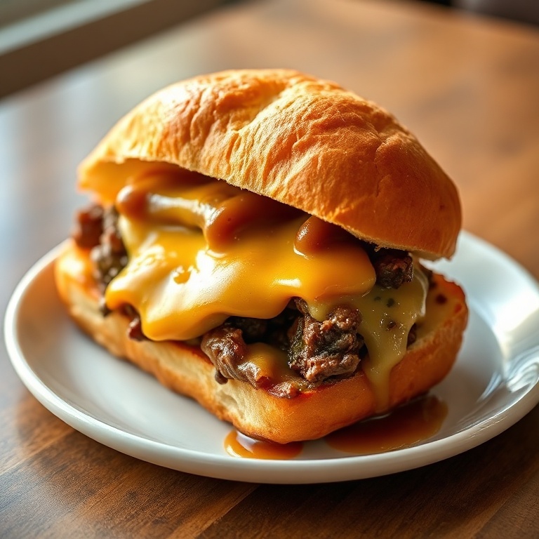 Easy Crockpot French Dip