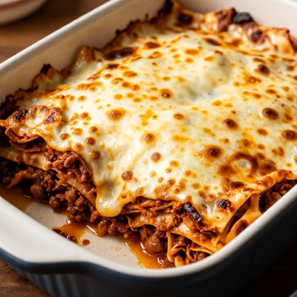 Easy Crockpot Lasagna