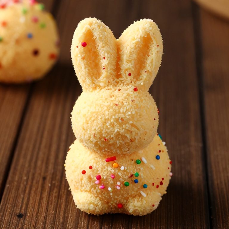 Easy Funfetti Bunny Cheese Ball