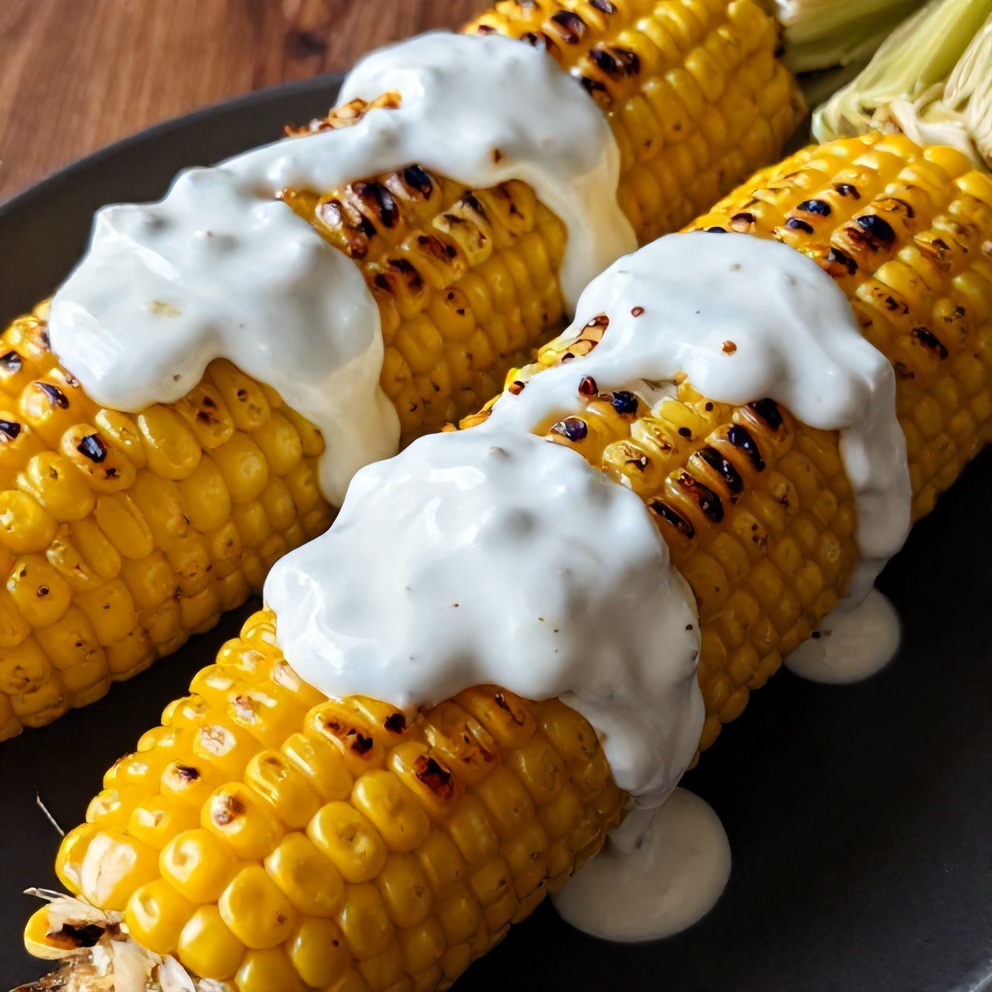 grilled corn