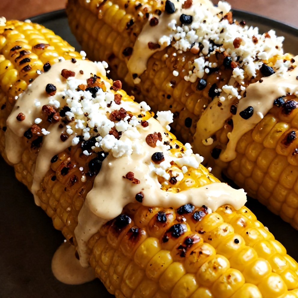 Easy Grilled Mexican Street Corn